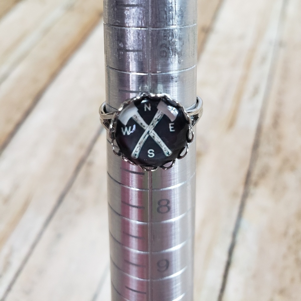 Set of 2 Adjustable Boho Rings